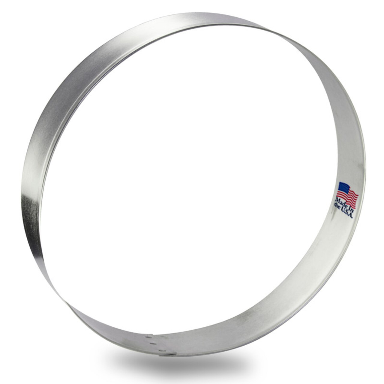 CookieCutter.Com Round Circle Cookie Cutter 5 in –Tin Plated Steel Cookie Cutters – Made In The USA